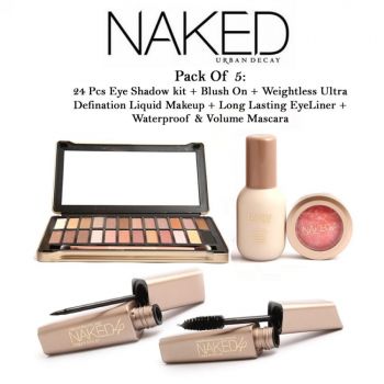Pack Of 5 Urban Decay Naked Products